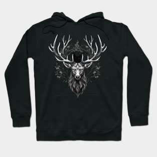 deer head Hoodie